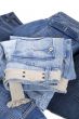 jeans on white background