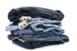 jeans on white close up