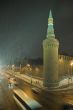 Kremlin Tower in the night