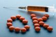 Medical Tablet and syringe macro