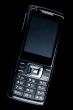 mobile phone on black