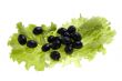 olive on salad