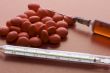 Pharmacy Tablet and syringe macro