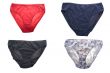 Set of panties on white