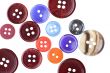 Set of sewing buttons macro