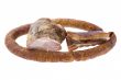 Smoked sausage and pork gammon on white