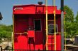 Vintage Era Red and yellow Caboose
