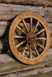 Spinning Wheel And Its Shadow