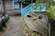 Old Shabby Boat and the House