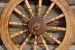 Closeup Spinning Wheel