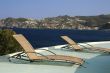 Pool Chairs in the Water