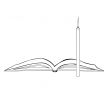 picture books and candles