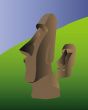 the idols of Easter Island
