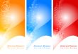 Set of abstract banners, eps 10