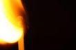 a match igniting