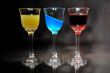 three glasses