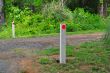 Finished Driveway Reflector Posts Project