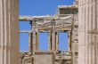 Deatail of Propylaea Gateway to Acropolis