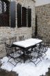 Part of Street Cafe in the Winter