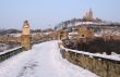 Tsarevets Sronghold in the Winter