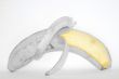 Photo montage of a banana