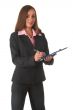 Beautiful brunette businesswoman 