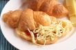 Croissant with cheese