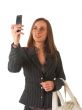 Beautiful brunette businesswoman 