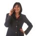 Beautiful brunette businesswoman 