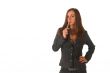 Beautiful brunette businesswoman 