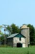 Old barn and silo