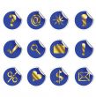  Round stickers 