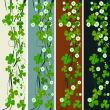 Vertical headers with St. Patrick