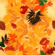 Fall leaves pattern