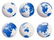 earth globes set 