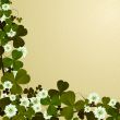 Clover leaf border