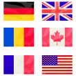 Stylized flags collection 