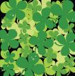 Seamless clover background