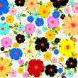 Floral fantasy background
