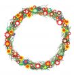 Floral frame