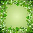 Clover frame background