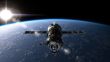 Spaceship on the orbit