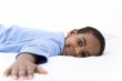 Boy resting in his bed