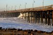 Ocean Wave Storm Pier