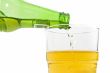 Pouring beer into a glass