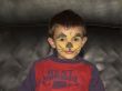 boy makes up in tiger
