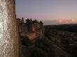 Carcassonne sunset in south France