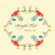 Floral frame
