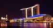 Singapore Marina Bay Sands By Night