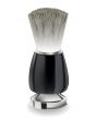 shaving brush with black handle